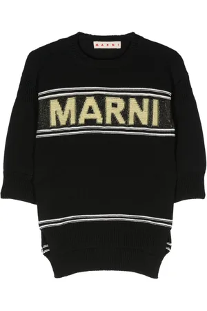 Marni Pullover mit Intarsien-Logo