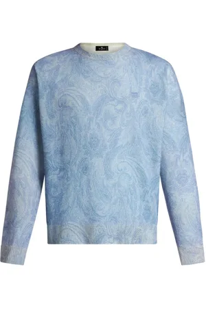 Etro Intarsien-Pullover mit Paisleymuster