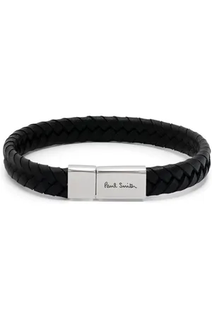 Paul Smith Geflochtenes Lederarmband