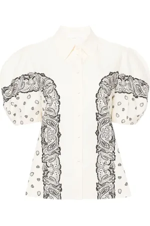 Chloé Bluse mit Bandana-Print