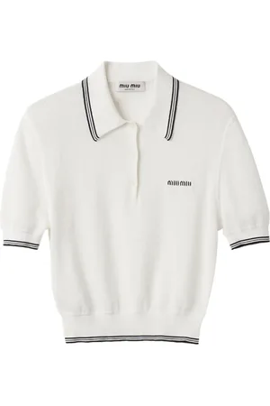Miu Miu Poloshirt mit Streifen