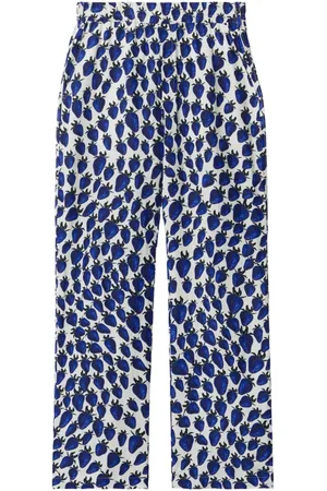 Burberry Hose mit Erdbeeren-Print