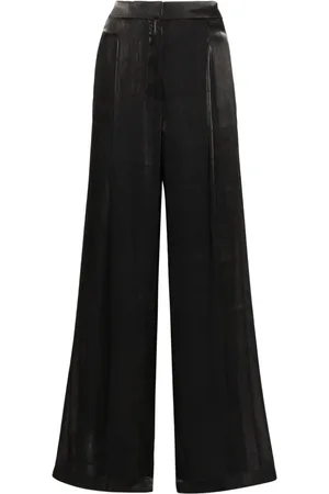 Michael Kors Georgette-Hose mit weitem Bein