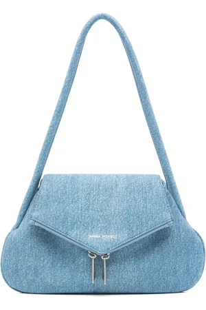 Amina Muaddi Gemini Schultertasche