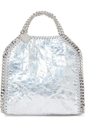 Stella McCartney Mini Falabella Metallic-Shopper