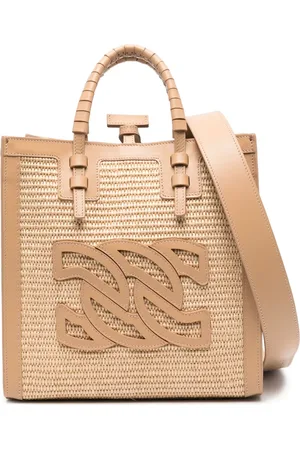 Casadei Beaurivage Shopper aus Raffiabast