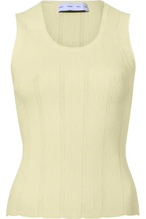 Proenza Schouler Perry Top mit Pointelle-Rippung