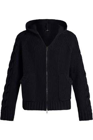 Etro Kapuzenjacke mit Zopfmuster