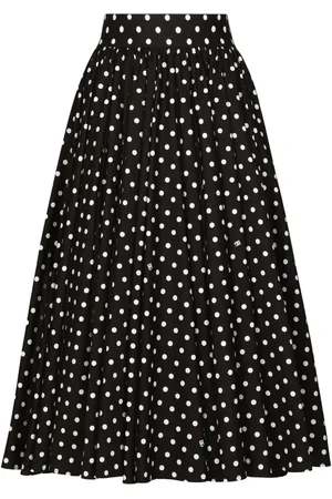 Dolce & Gabbana Midirock mit Polka Dots