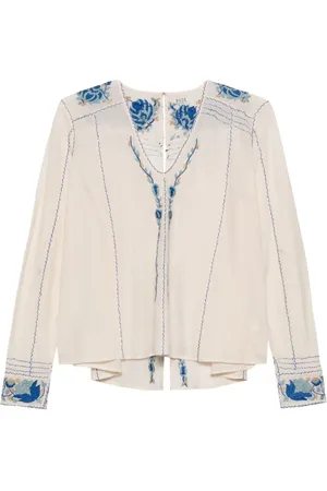 BODE Bestickte Bluse