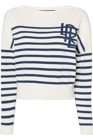 Ralph Lauren Gestreifter Hainvette Pullover