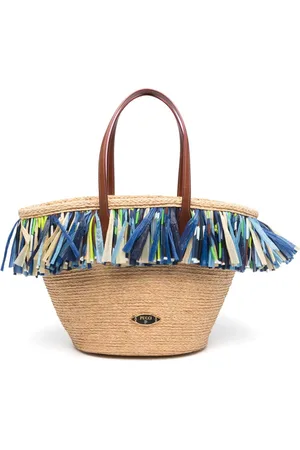Puccini Ng Strandtasche mit Fransen