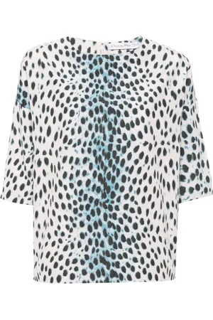 Dior 2010s Bluse mit Animal-Print