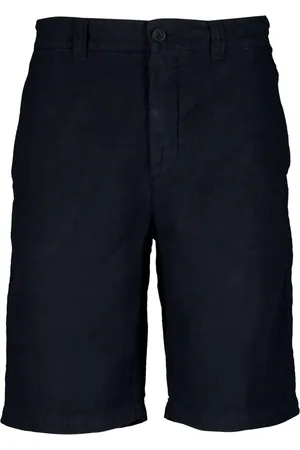 120% Lino Halbhohe Bermudas aus Leinen