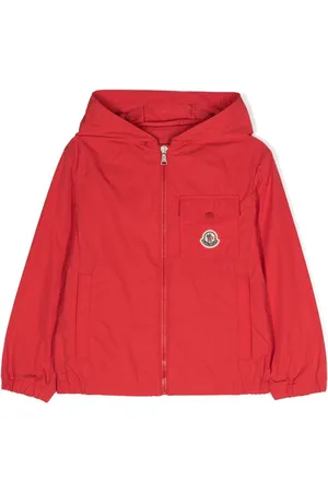 Moncler Ebo Regenjacke mit Logo-Print