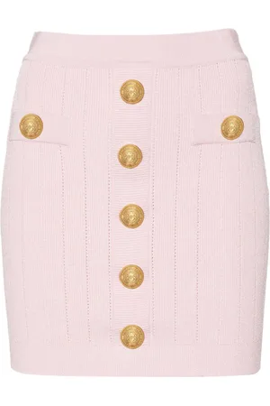 Balmain Minirock mit hohem Bund