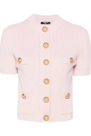 Balmain Cropped-Cardigan