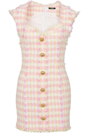 Balmain Miami Minikleid aus Tweed