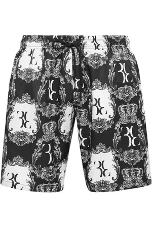 BILLIONAIRE Badeshorts mit Logo-Print