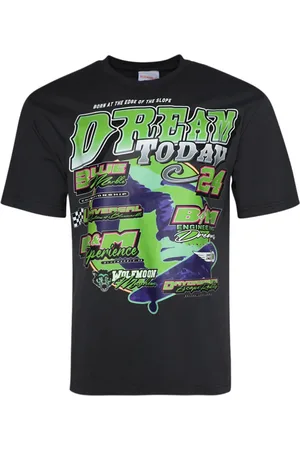 Bluemarble Moto T-Shirt mit Print