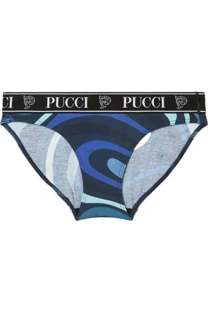 Puccini 3er-Set Slips mit Logo-Print