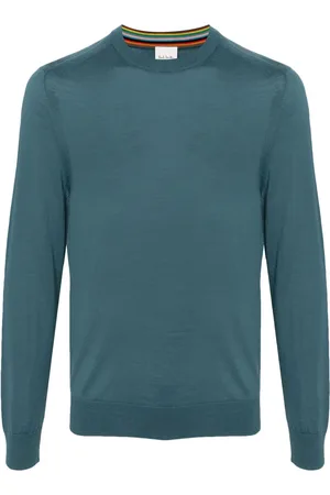Paul Smith Merinopullover mit rundem Ausschnitt