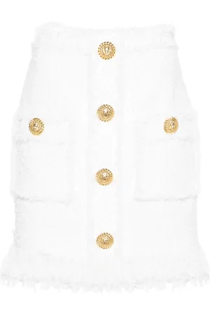 Balmain Minirock mit hohem Bund