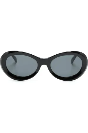 Totême Sonnenbrille mit ovalem Gestell