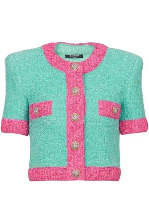 Balmain Zweifarbiger Cardigan