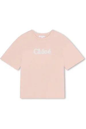 Chloé T-Shirt mit Logo-Print