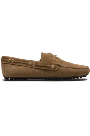 CAR SHOE Wildleder-Loafer mit Schnürung