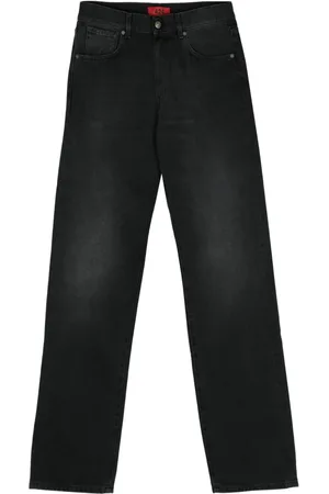 424 FAIRFAX Halbhohe Skou Straight-Leg-Jeans