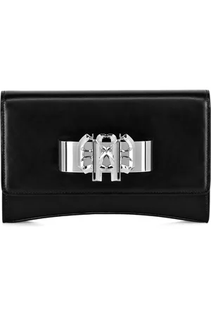 Philipp Plein Clutch mit Logo-Schild