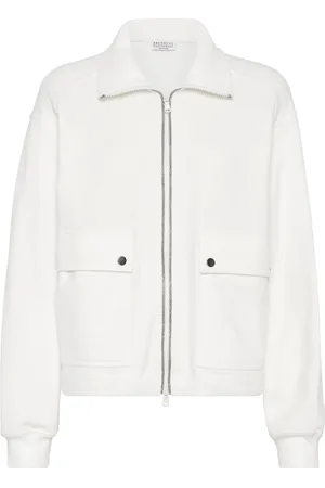 Brunello Cucinelli Sweatshirt mit Monili-Perlen