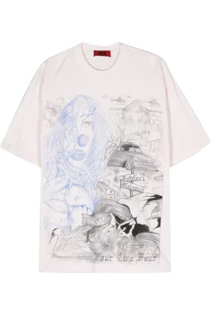 424 FAIRFAX Valentina Grave T-Shirt