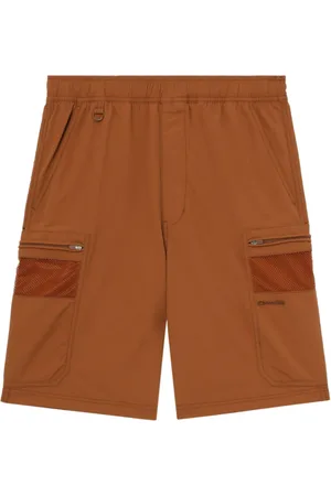 Chocoolate Joggingshorts mit Logo-Stickerei