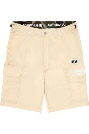 A Bathing Ape Shorts mit Logo-Applikation