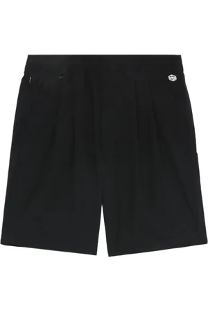 Chocoolate Gerade Shorts mit Logo-Stickerei