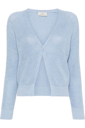 BRUNO MANETTI Cardigan mit Metallic-Garn