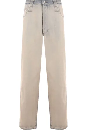 Federico Cina Halbhohe Emilia Straight-Leg-Jeans