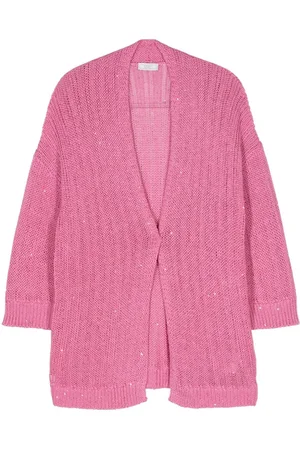 PESERICO SIGN Cardigan mit Pailletten