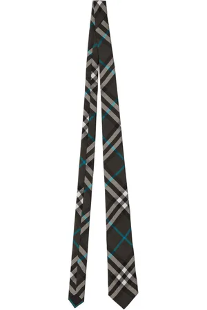 Burberry Seidenkrawatte mit Nova-Check