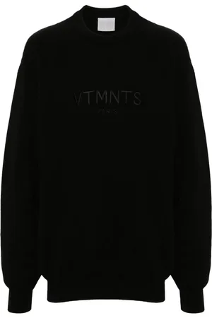 VTMNTS Pullover mit Logo-Stickerei