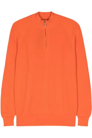 MOORER Gerippter Basoli Pullover