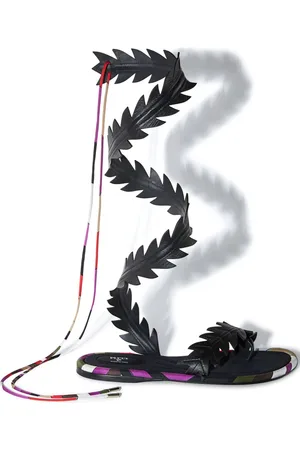 Puccini Flache Edera Sandalen