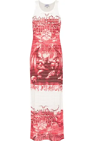 Jean Paul Gaultier The Red Diablo Maxikleid