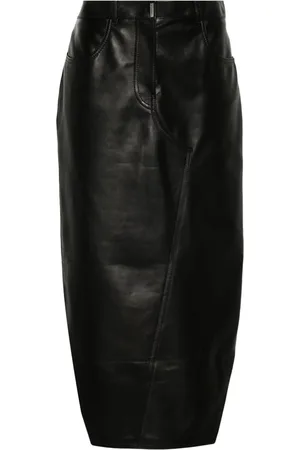 Givenchy Lederrock mit 4G-Motiv