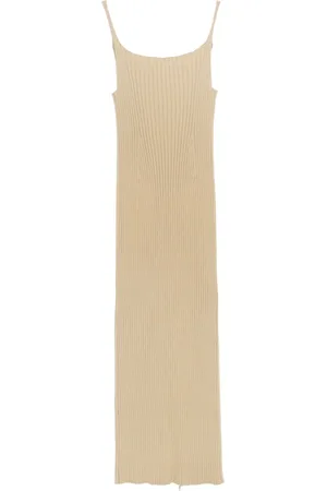 Auralee Midikleid aus geripptem Strick