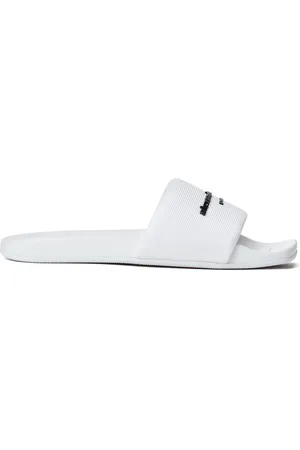 Alexander Wang Aw Pool Pantoletten mit Logo-Prägung