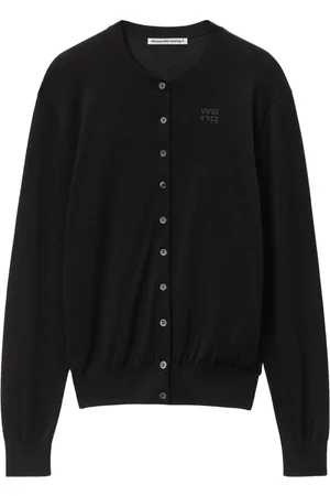 Alexander Wang Cardigan mit Logo-Prägung